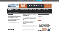 Desktop Screenshot of myedmondsnews.com