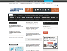Tablet Screenshot of myedmondsnews.com